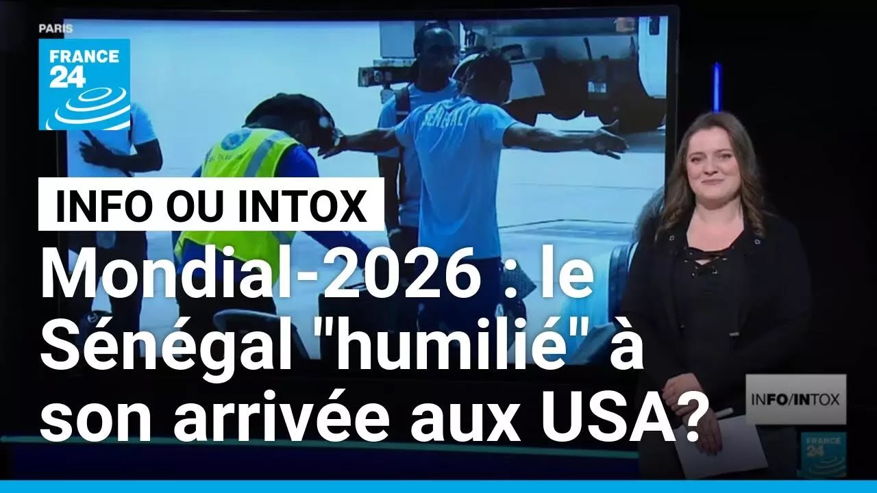 Mondial-2026 : l'équipe du Sénégal "humiliée" par les douaniers à leur arrivée aux États-Unis ? cover art