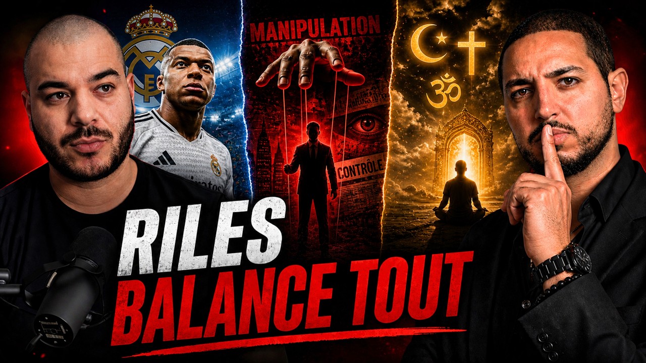 Riles : tout ce qu'il n'a JAMAIS osé dire (Religion, Manipulation, Mbappé) cover art