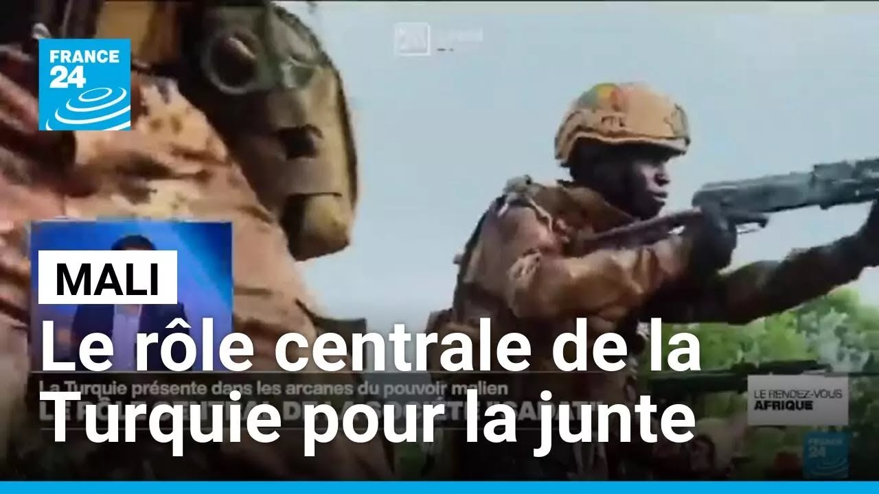 Le rôle central de la société turque "Sadat" dans les arcanes du pouvoir malien • FRANCE 24 cover art