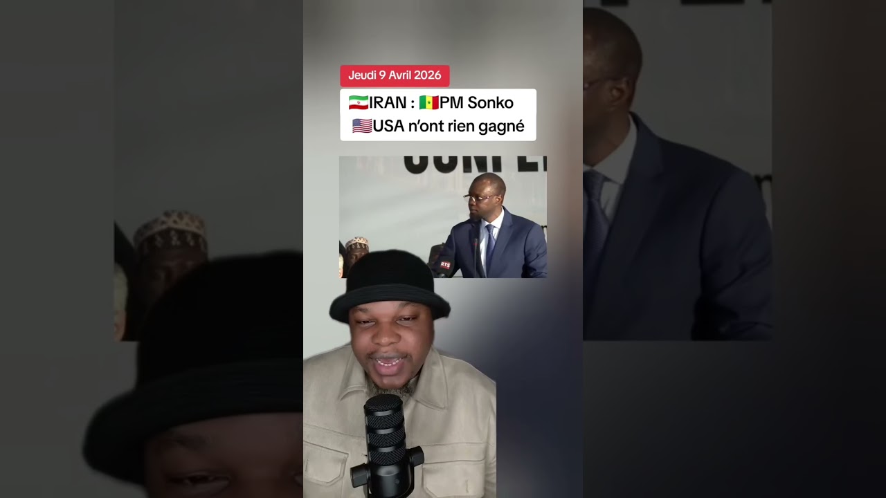 OUSMANE SONKO sans langue de bois 😱 💪 #africa #afrique #aes #usa #iran #senegal #sénégal cover art