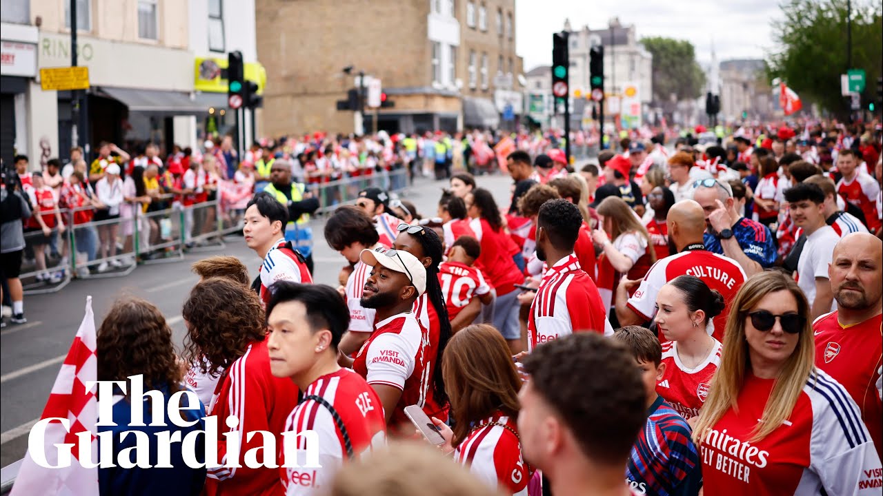 Arsenal hold victory parade after English Premier League win – watch live cover art