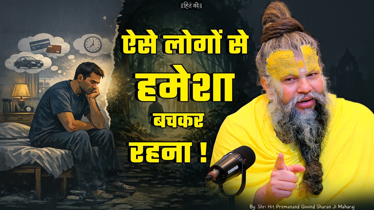 ऐसे लोगों से हमेशा बचकर रहना ! // 22-05-26 // Shri Hit Premanand Ji Maharaj cover art