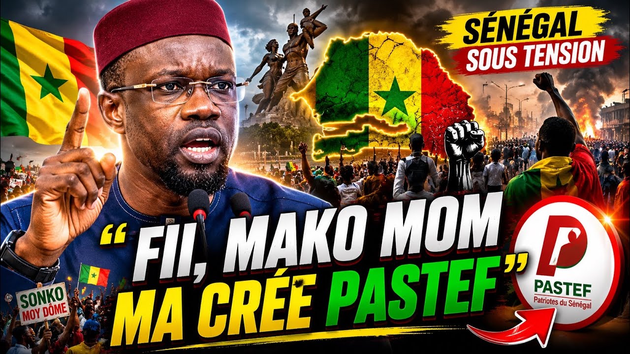 🚨 Discours poignant du président de pastef Ousmane sonko cover art