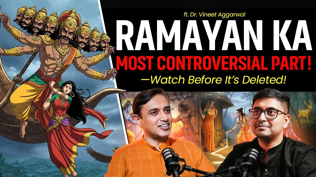 Hanuman Ji Ko Marne Se Kisne Bachaya? Ramayan Ka Chhupa Rahasya | Dr Vineet Aggarwal & Satvik cover art