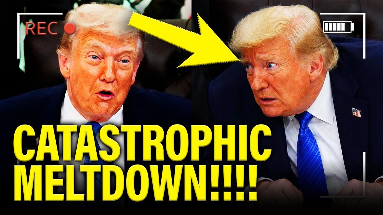Trump has CATASTROPHIC MELTDOWN in FRONT OF WORLD!!!! cover art