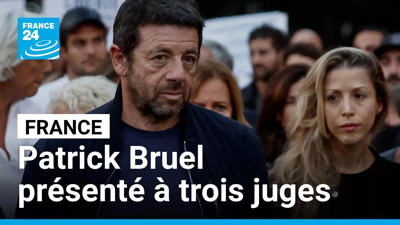 Patrick Bruel présenté à des juges, le parquet requiert son incarcération • FRANCE 24 cover art