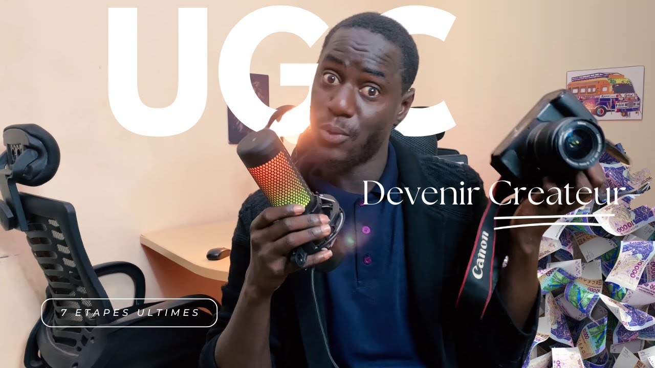 Comment devenir un créateur UGC au Sénégal et en Afrique cover art