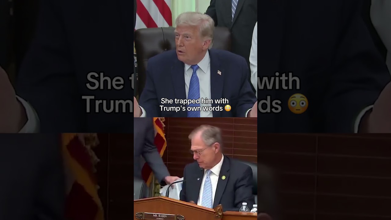 She trapped him with Trump's own words 😳 cover art
