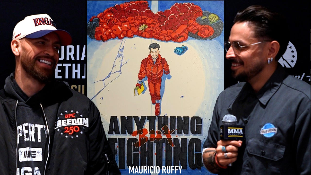 Mauricio Ruffy LOVES One Piece | Anything But Fighting | MMA Fighting