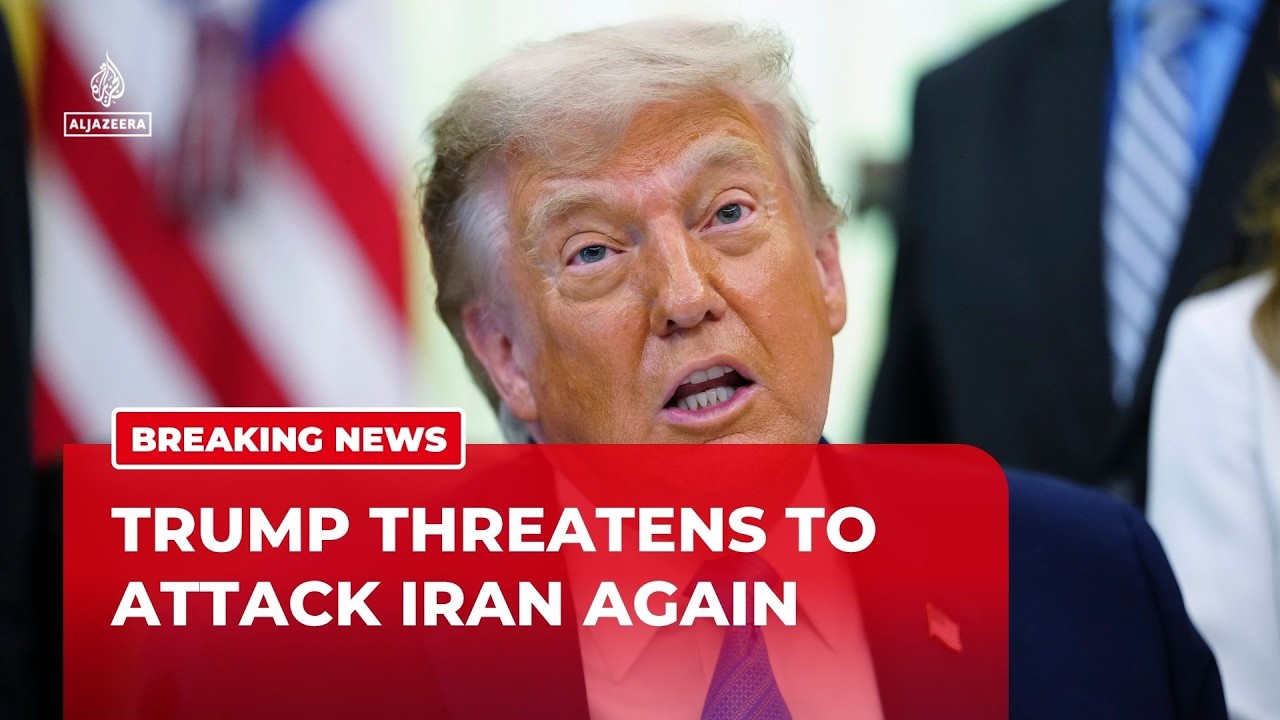 ‘We’re going to be attacking’: Trump threatens Iran again cover art