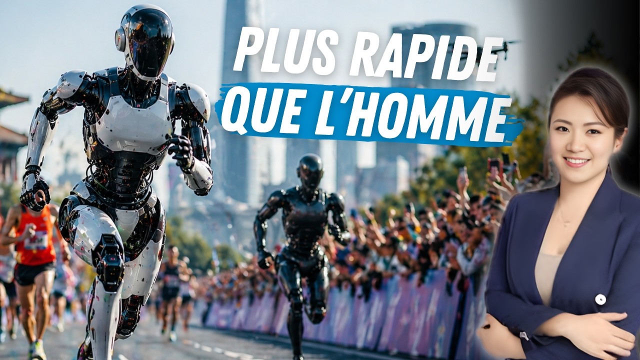 Un robot bat un record humain en Chine ! cover art