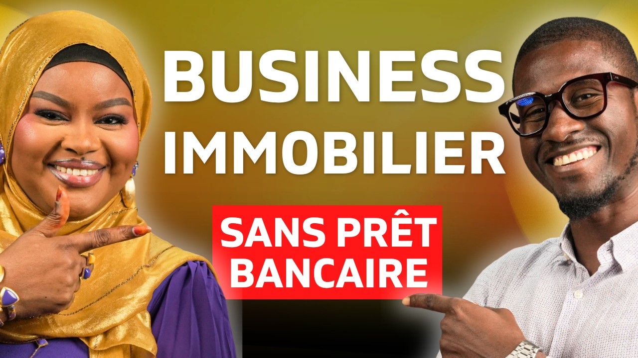 Elle Devient Une ICÔNE Dans l’IMMOBILIER Avec Un INVESTISSEMENT De 50.000 Fcfa | Khadija BARAKA Immo cover art