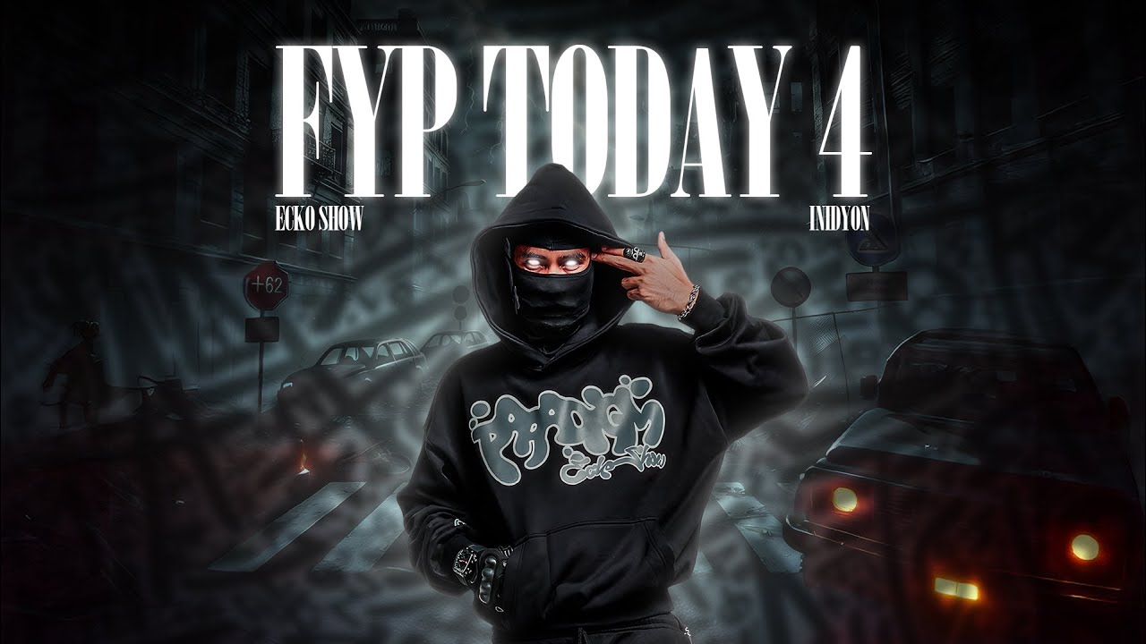 ECKO SHOW - FYP TODAY 4 (feat. INIDYON) [ LYRIC VISUALIZER ] cover art