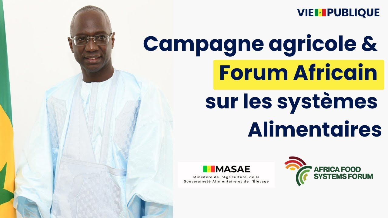 Ministre Mabouba Diagne: AFS Forum & campagne agricole cover art