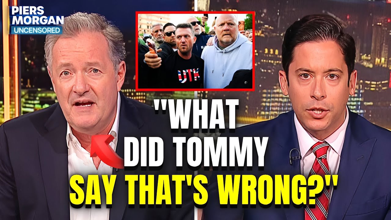 Piers CONFRONTS Michael Knowles Over Tommy Robinson, His Response Was SAVAGE! cover art