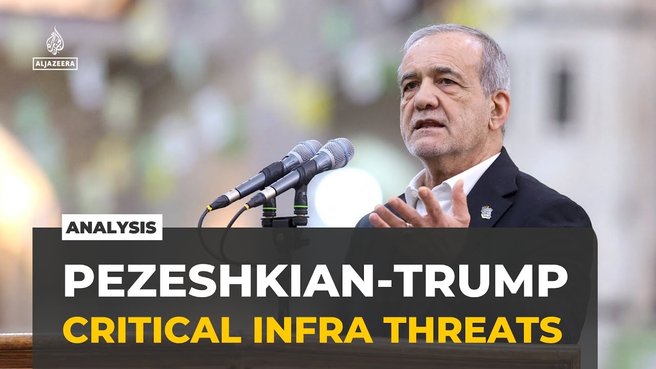 Iran responds to Trump remarks on threats to critical infrastructure cover art