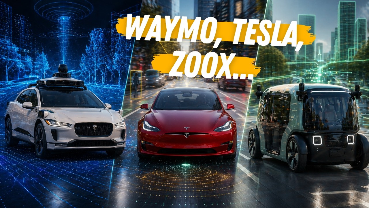 Voiture autonome : quelle technologie l'emportera ?  | Zoom Tech cover art