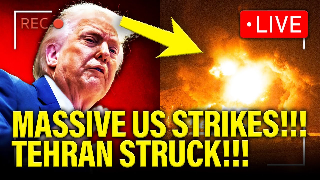 LIVE: WAR EXPLODES…US MAJOR STRIKES ON IRAN!!! cover art