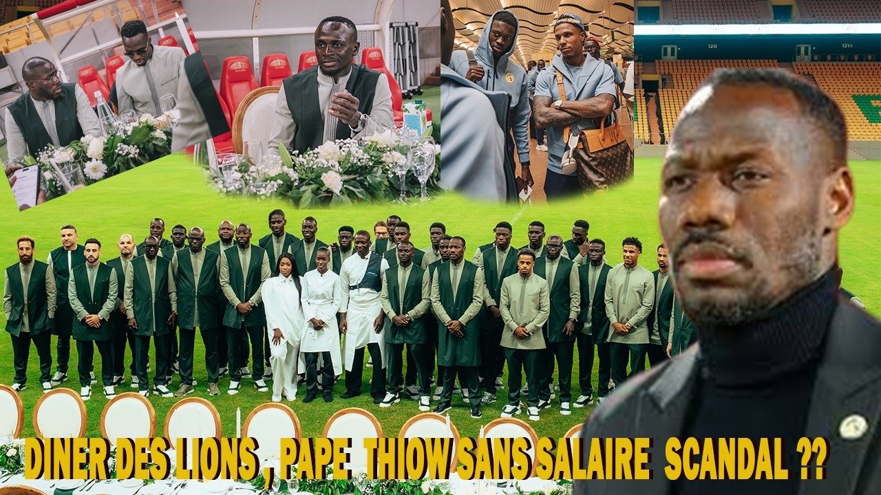 Un dîner special, les lions s'epanouisent ? lou graw Pape thioa sans salaire cover art