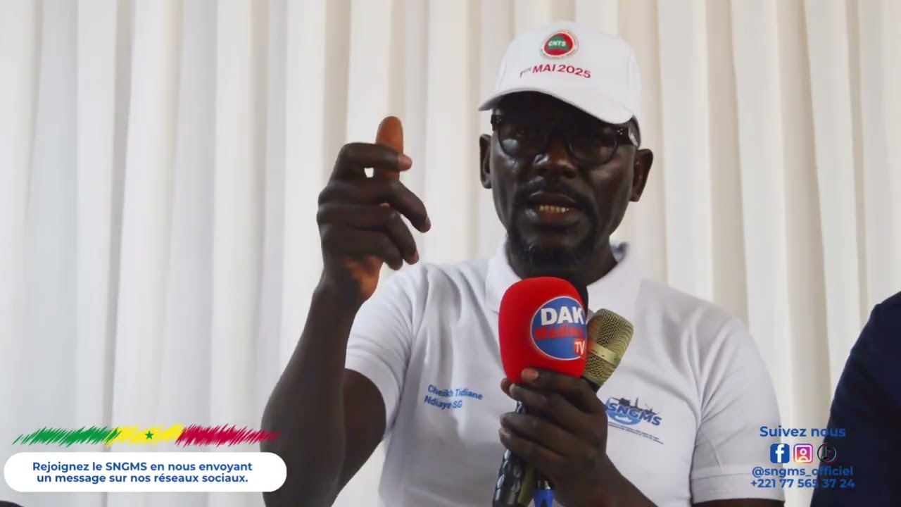 L’un des plus grand SYNDICAT du Senegal SNGMS ( syndicat national des gens de mer du Sénégal 🇸🇳) cover art