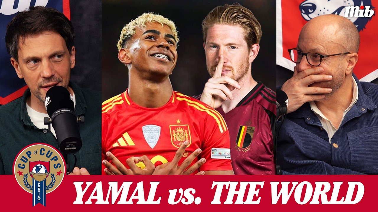 Who can stop Lamine Yamal & Spain? + Why Belgium Will Disappoint… Again | Group G & Group H Preview cover art