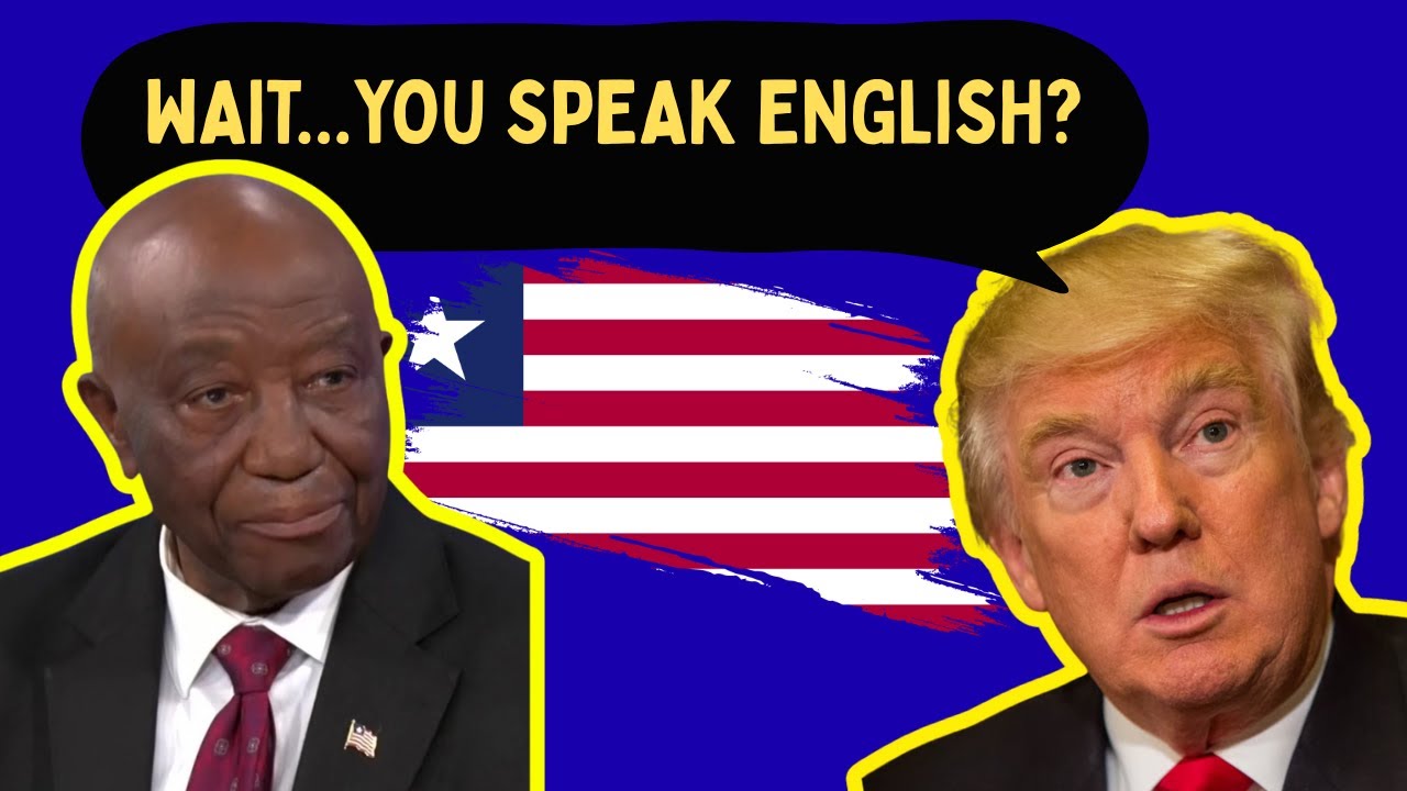 Trump Heard the Liberian President Speak English and Got Confused cover art