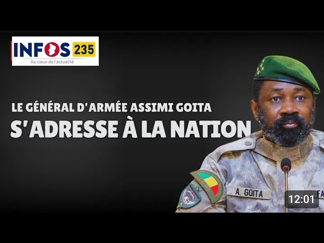 🔴 Première prise de parole d'ASSIMI GOÏTA  cover art