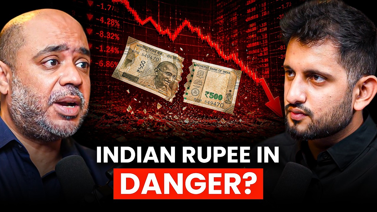 Why is Indian Rupees falling against Dollar?  | ft. Abhijit Iyer-Mitra cover art