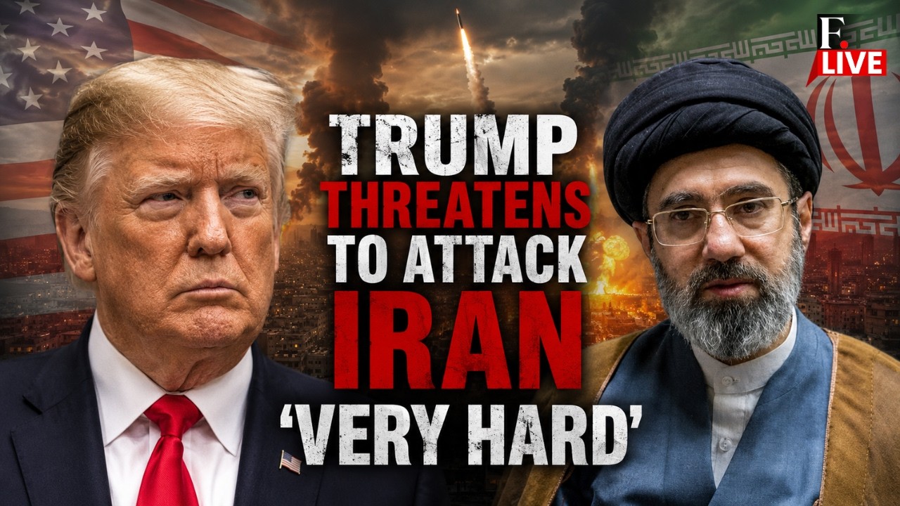 Iran War LIVE: Trump Says US Will Hit Iran 'Very Hard' | Trump Threatens to Take Kharg Island cover art