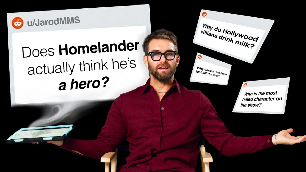 The Boys' Antony Starr Answers The Internet's Best Questions cover art