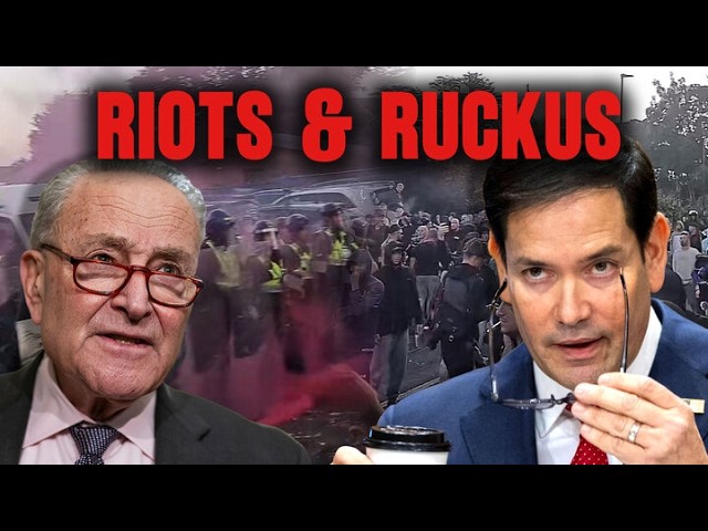 🚨BREAKING: Riots in UK, Smackdown in Senate, US Strikes Iranian Island, Dems Beg Platner to Drop Out cover art