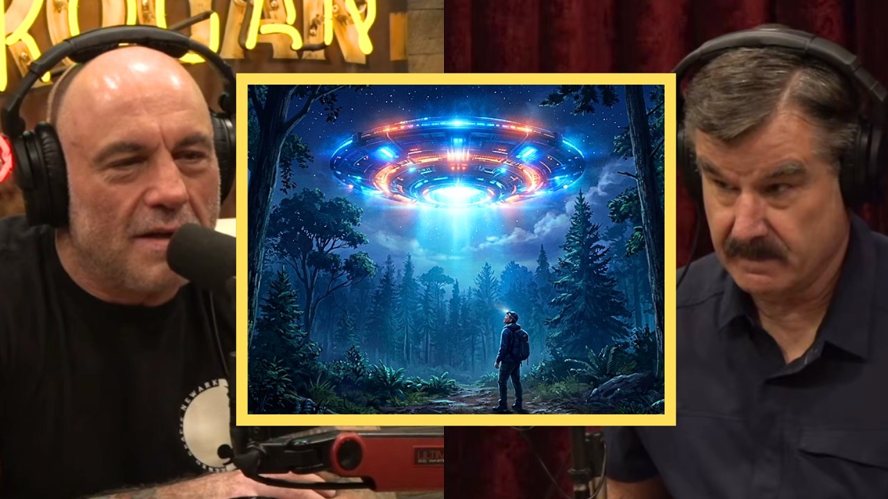 The Creepy UFO Story That Happened Deep in the Forest | Joe Rogan cover art