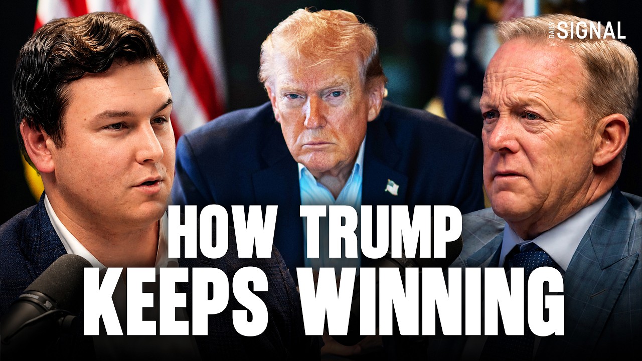 SEAN SPICER: How Trump's Wilderness Years Made Trump 2.0 Successful cover art