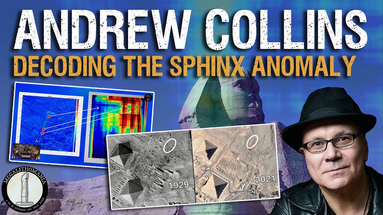 Andrew Collins Decodes The Second Sphinx Anomaly | Megalithomania Podcast Clip