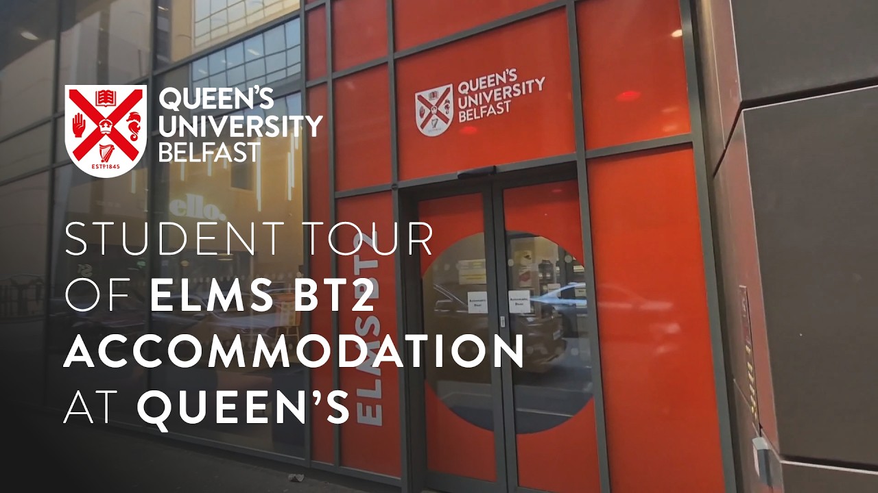 Student Tour of Elms BT2 Accommodation at Queen’s | Student Vlog