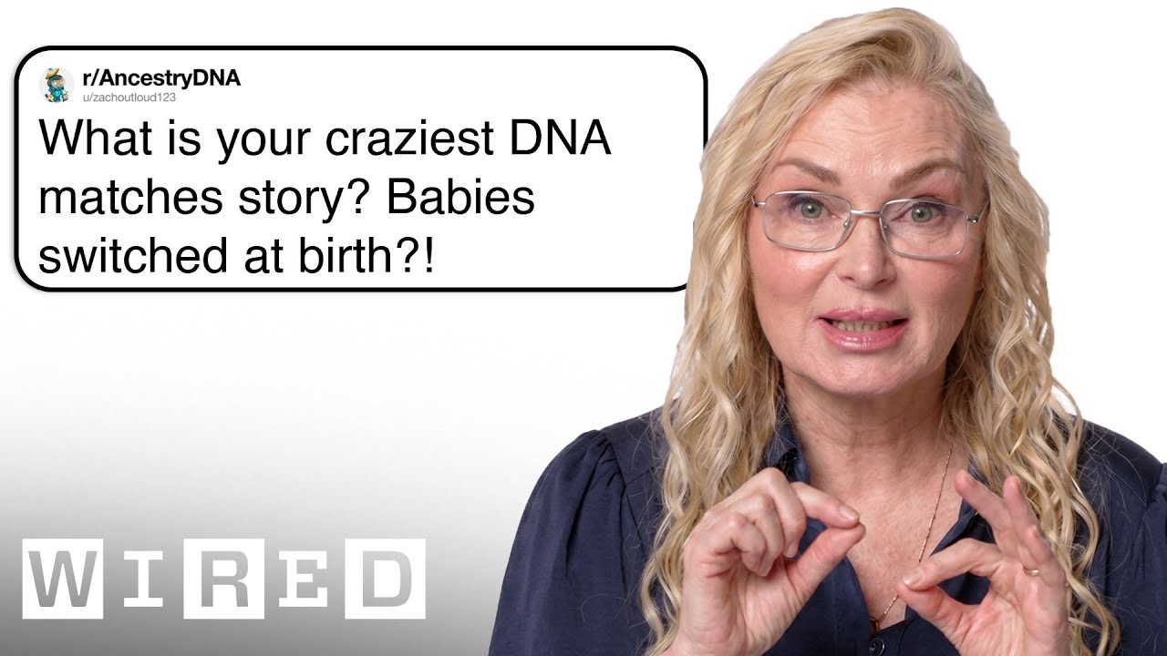 Investigative Genealogist Answers DNA Questions | Tech Support | WIRED cover art
