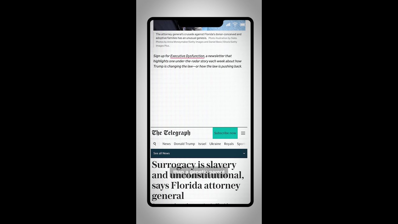 Gestational surrogacy could be ‘in danger’ of becoming illegal cover art
