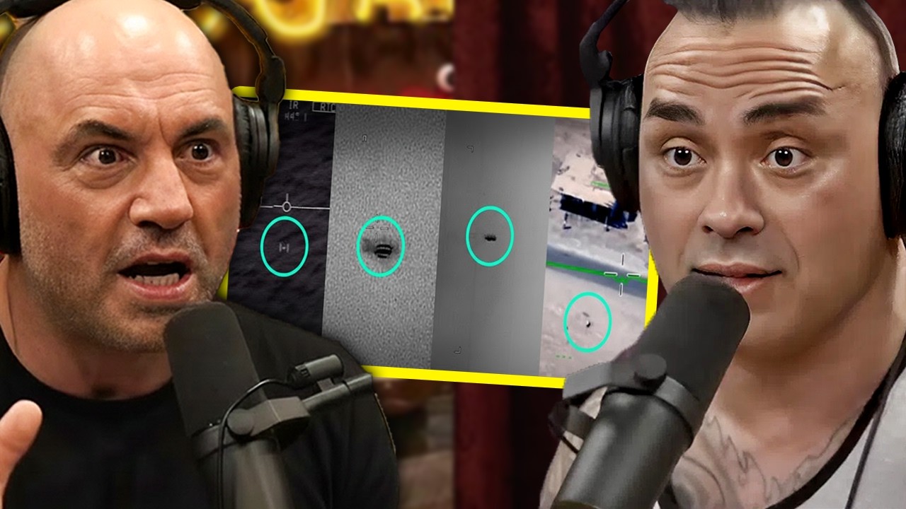 Joe Rogan on the Inevitability of Space War and the Truth Behind Decoded UFO Footage cover art
