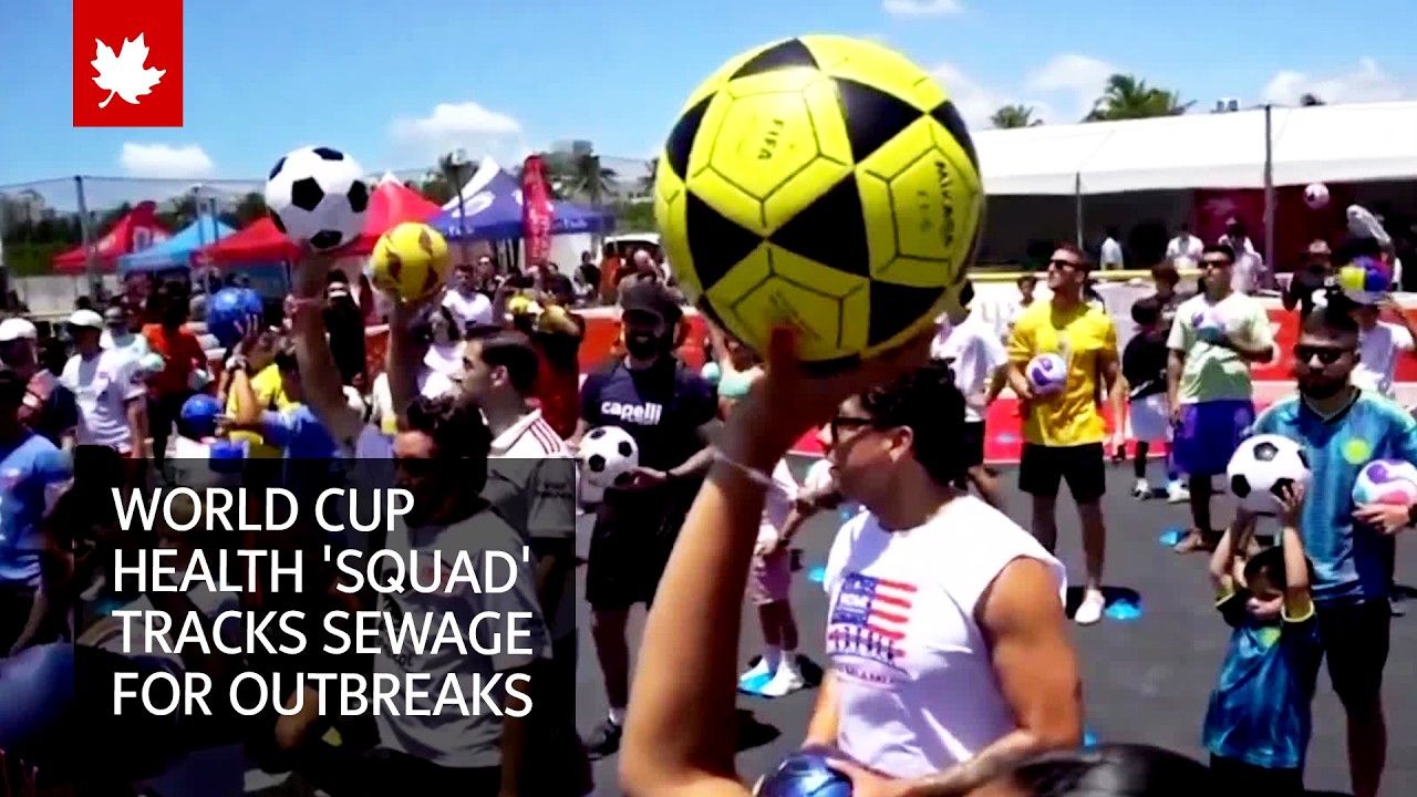 Health 'squad' track sewage, social posts for World Cup outbreaks cover art