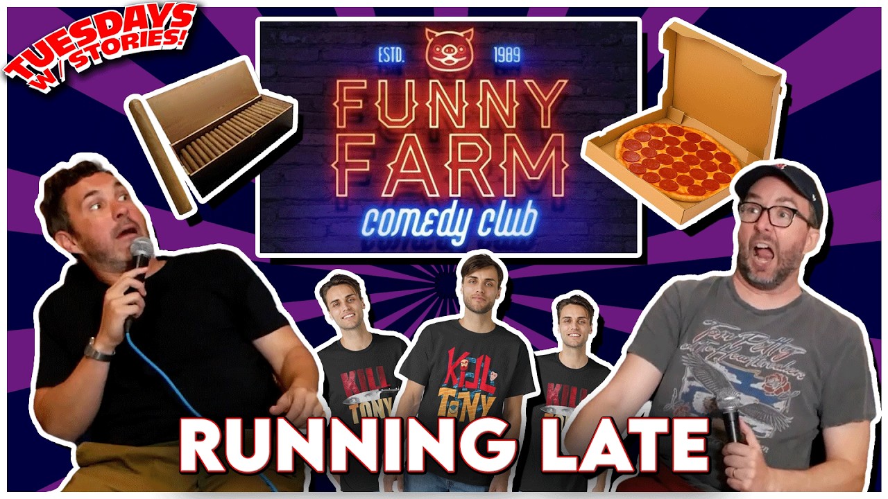 @JoeListComedy Runs Late to His Comedy Show
