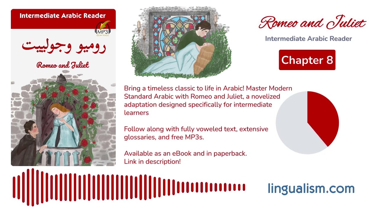 Romeo and Juliet — Intermediate Arabic Reader (Chapter 8) - Lingualism cover art
