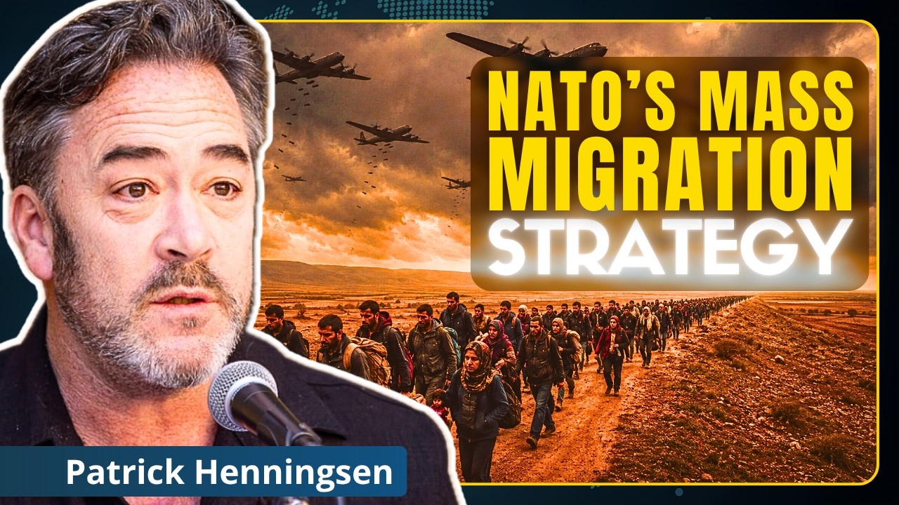 EXPOSED: The Sick Plan to use Mass-Migration for more War | Patrick Henningsen cover art