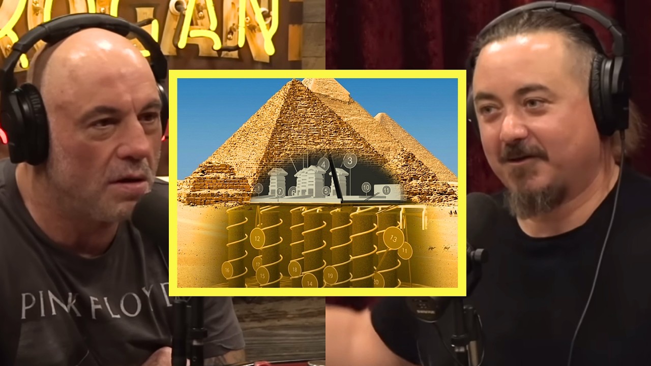 Scientists Detected Massive Structures Beneath the Pyramids | Joe Rogan cover art