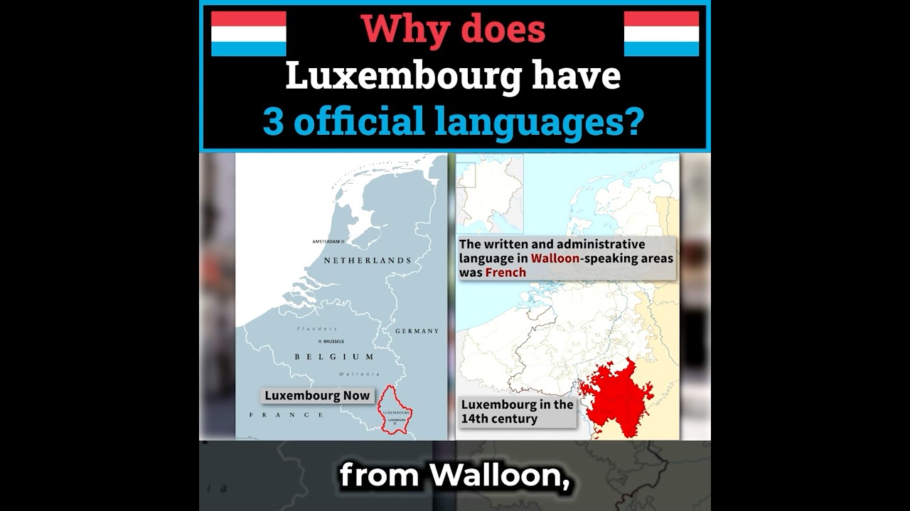 Why does Luxembourg have 3 official languages? (HISTORY) cover art