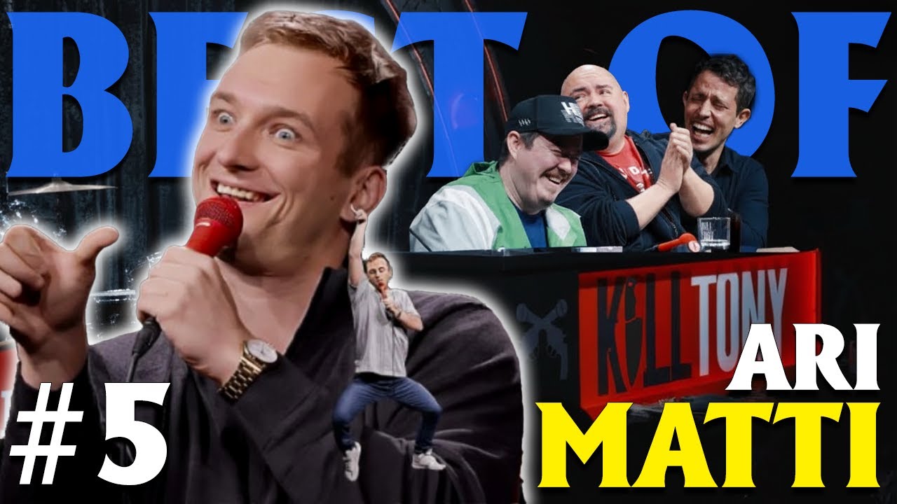 Compilation of Ari Matti's Funniest Moments | Best of Ari Matti on Kill Tony ( #5 ) cover art