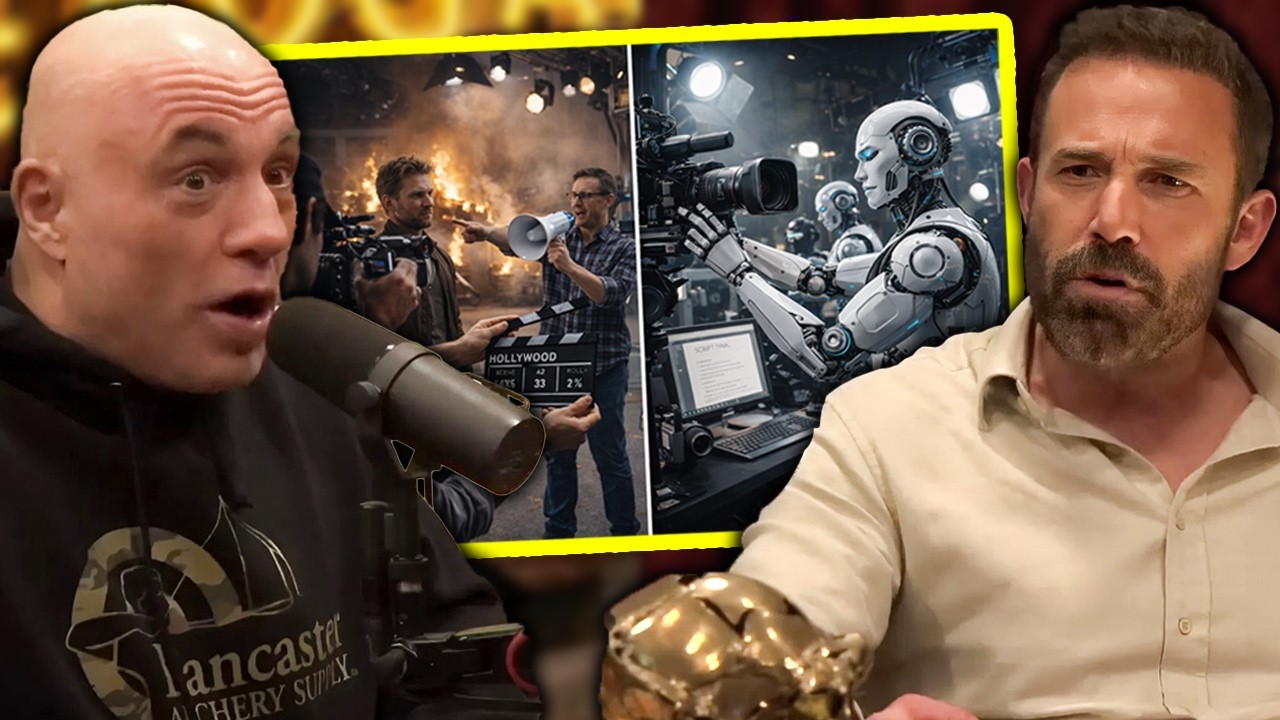 Joe Rogan & Ben Affleck: Is AI a Threat or a Tool for Hollywood? cover art