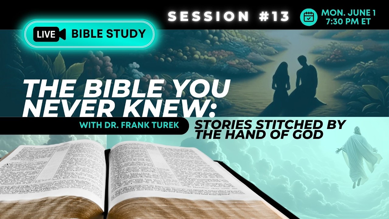 [LIVE BIBLE STUDY] The Bible You Never Knew #13 - Jesus Hidden In Plain Sight? Esther & OT Review cover art