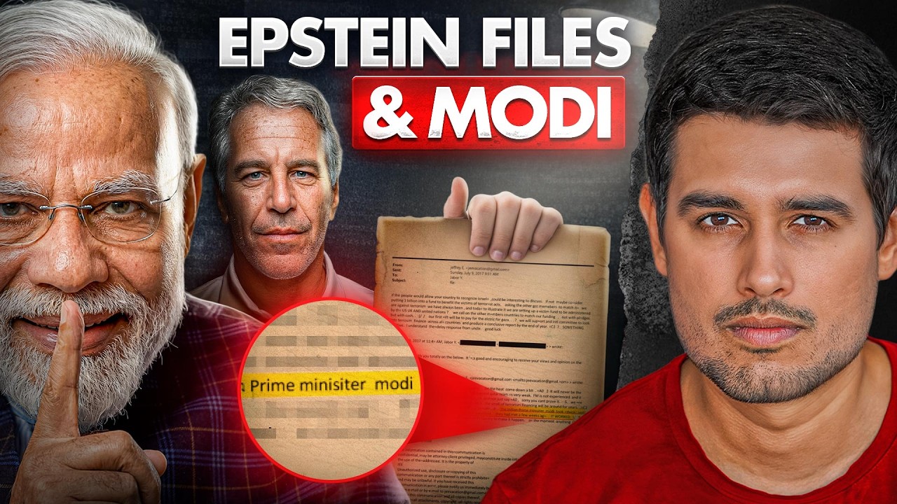 Ambani, Modi and Epstein | What does the EVIDENCE Say? | Dhruv Rathee cover art