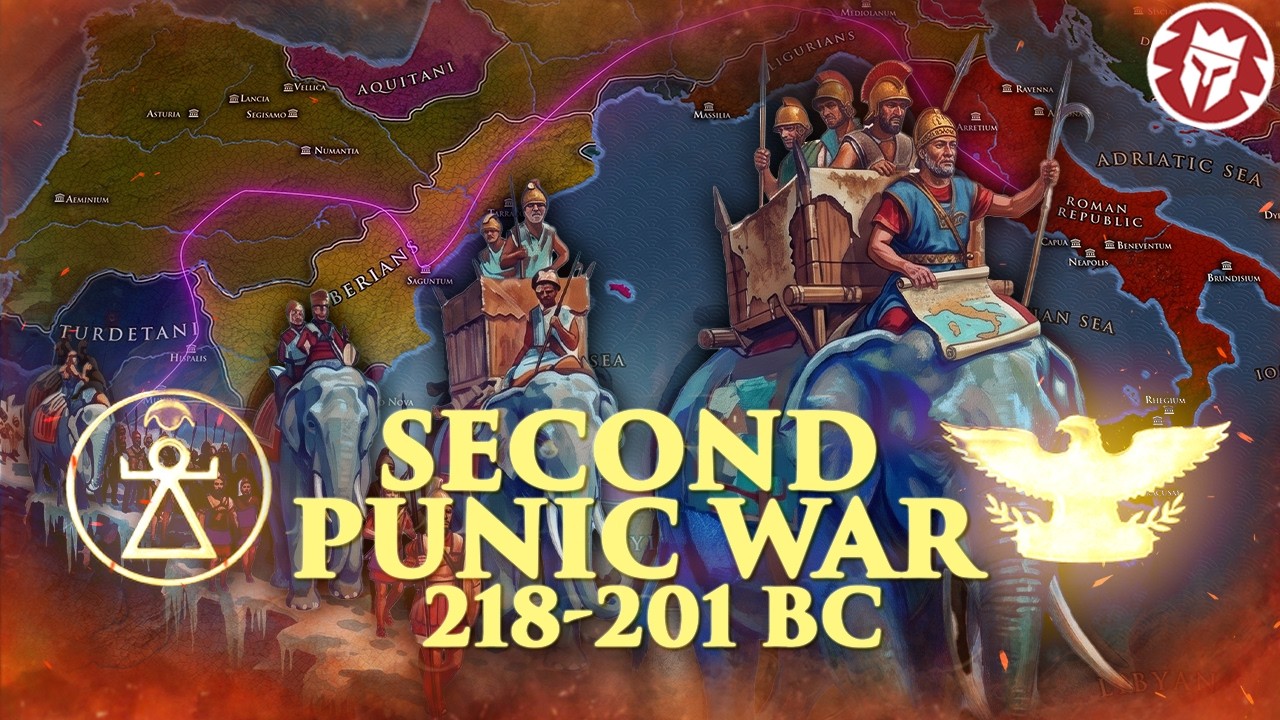Second Punic War - Full Story, Every Battle - Animated Ancient History cover art