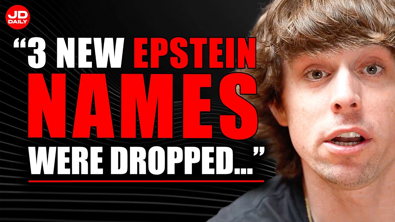 BREAKING: Julian GOES NUCLEAR on 3 New Epstein Names cover art
